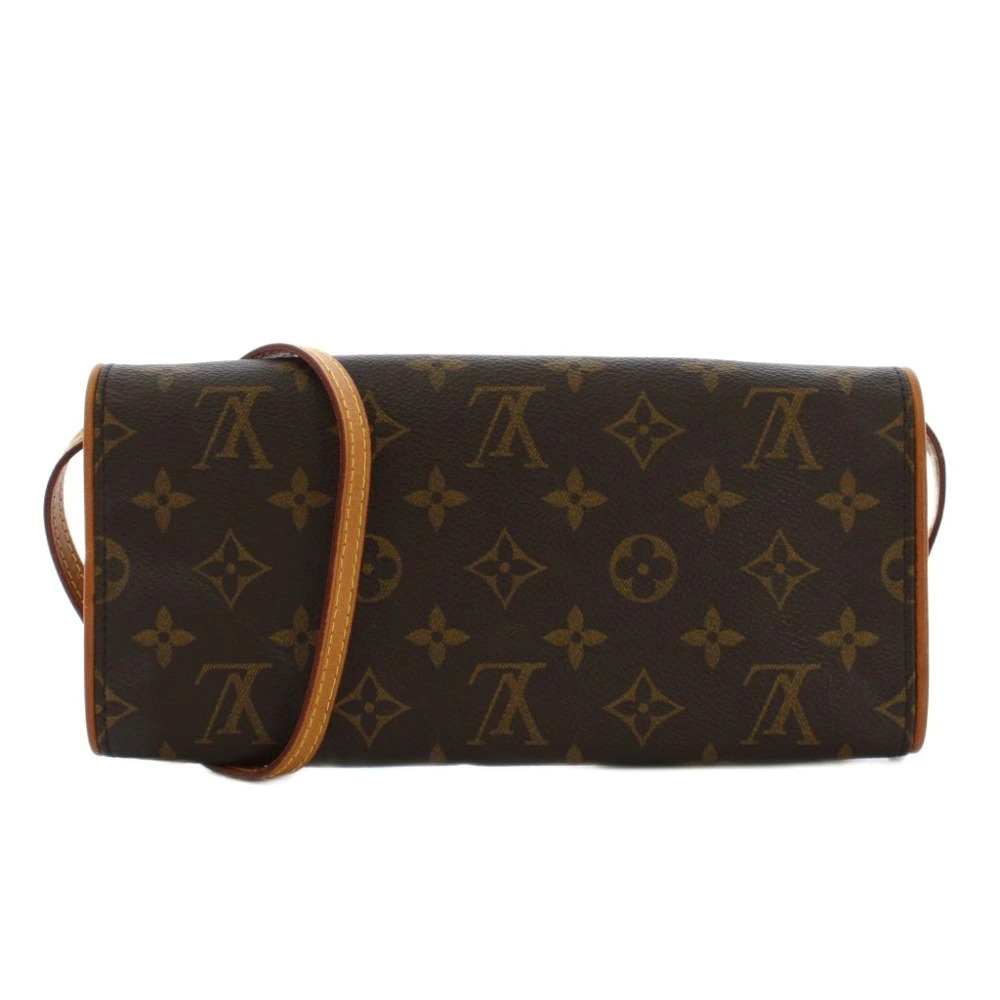 Louis Vuitton Bag Shoulder Monogram Twin Pochette Brown